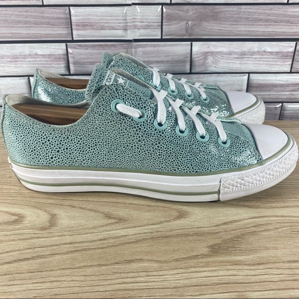 Converse CTAS Ox Sting Ray Metallic Glacier Womens 8.5